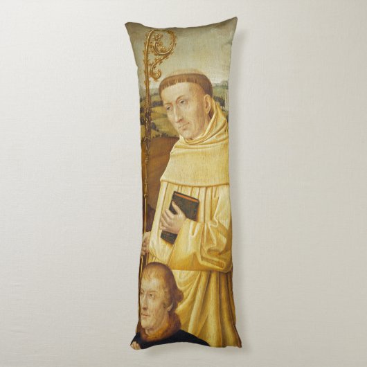 Saint Bernard - Niederlande Kunst Seitenschläferkissen (Rückseite (Vertikal))