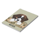 Saint Bernard Notizblock (Rotiert)