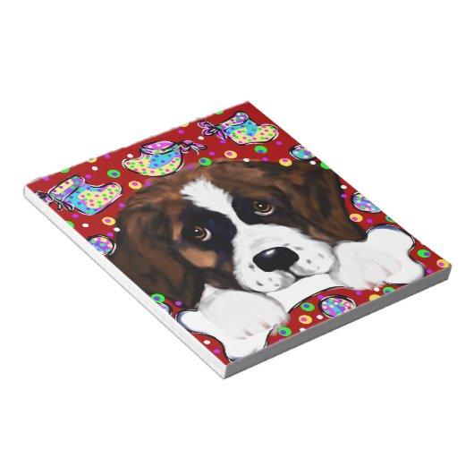 Saint Bernard Notizblock (angewinkelt)