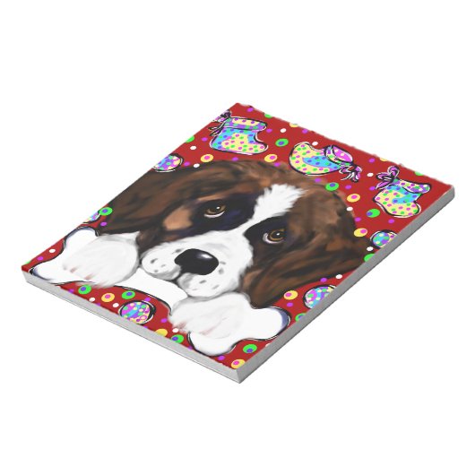 Saint Bernard Notizblock (Rotiert)