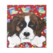 Saint Bernard Notizblock (Vorderseite)