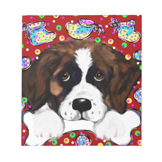 Saint Bernard Notizblock (Vorderseite)