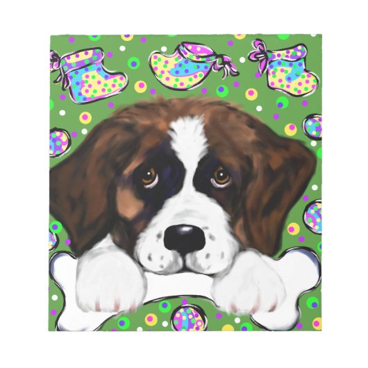 Saint Bernard Notizblock (Vorderseite)