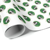 Saint Bernard Peace Geschenkpapier (Rolleneckpunkt)