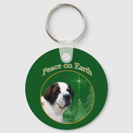 Saint Bernard Peace Schlüsselanhänger (Vorderseite)