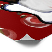 Saint Bernard Poster (Ecke)