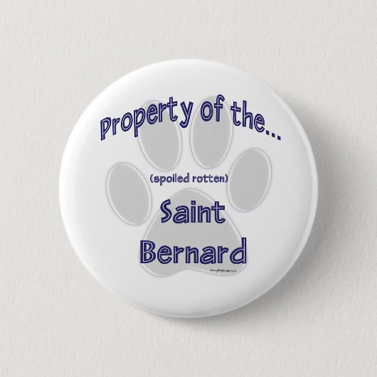 Saint Bernard Property - Schaltfläche Button (Vorderseite)