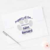 Saint Bernard Property Sticker (Umschlag)