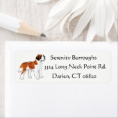 Saint Bernard Puppy Dog - Cartoon Liebe St Bernard (Insitu)