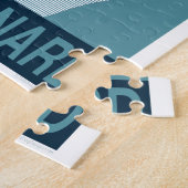 Saint Bernard Puppy Hope Political Parody Design Puzzle (Seite)