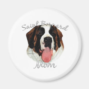 Saint Bernard (rau) Mama 2 Magnet