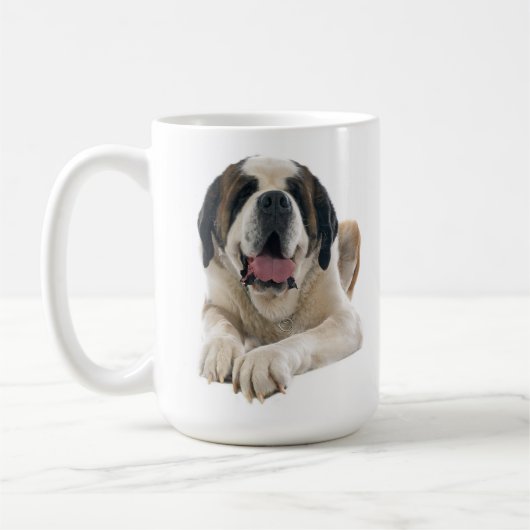 Saint Bernard Red Liebe Welpe Dog - St. Bernard Kaffeetasse (Links)