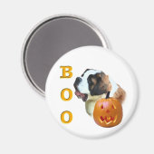 Saint Bernard (Rough) Boo Magnet (Vorderseite/Rückseite)