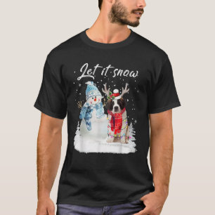Saint Bernard Santa Dog Weihnachtsmann Xmas Paj T-Shirt