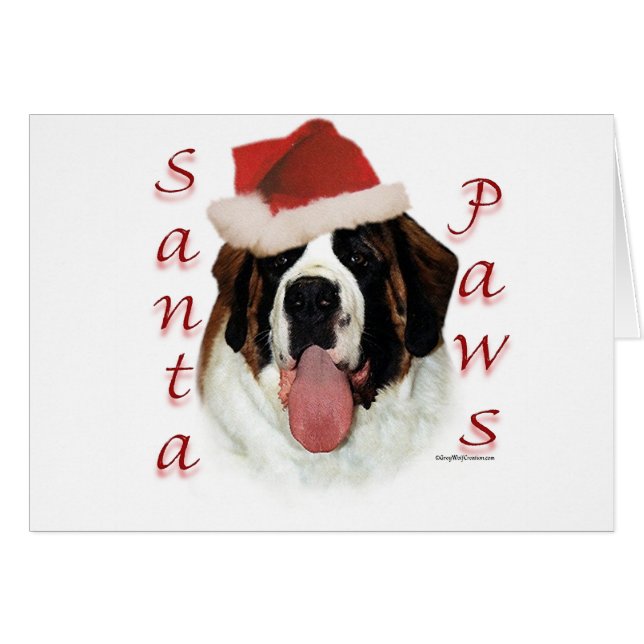 Saint Bernard Santa Paws (Vorderseite (Horizontal))