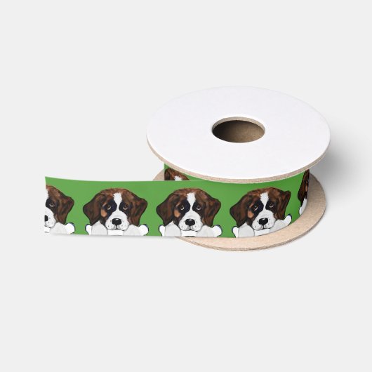 Saint Bernard Satinband (Spule)