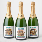 Saint Bernard Schaumweinetikett (Flaschen)