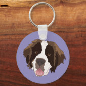 Saint Bernard Schlüsselanhänger (Vorderseite)