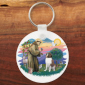 Saint Bernard Schlüsselanhänger (Vorderseite)