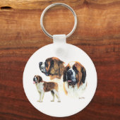 Saint Bernard Schlüsselanhänger (Vorderseite)