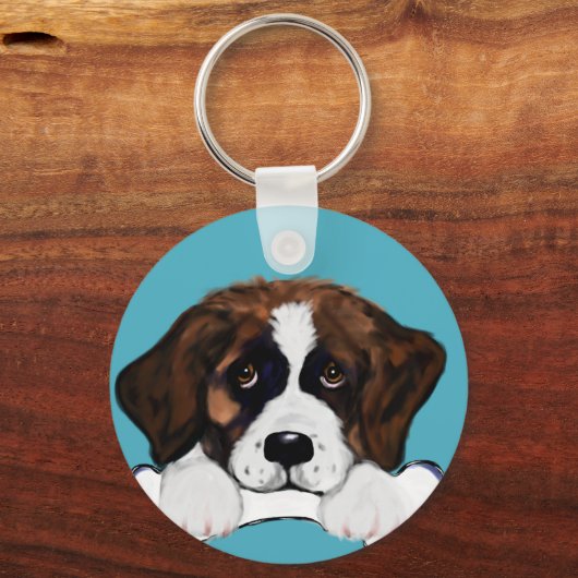 Saint Bernard Schlüsselanhänger (Vorderseite)