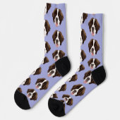 Saint Bernard Socken (Linkes Detail)