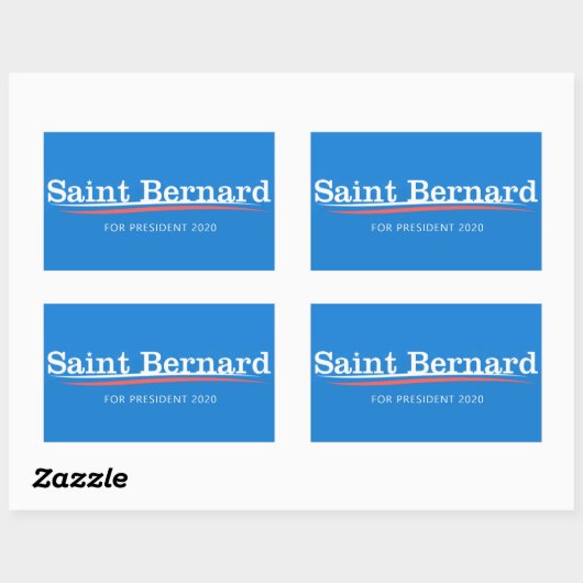 Saint Bernard Sticker (Blatt)