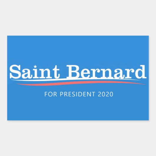 Saint Bernard Sticker (Vorderseite)