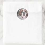 SAINT BERNARD STICKER (Tasche)