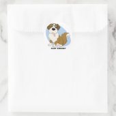 Saint Bernard Stickers (Tasche)