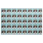 Saint Bernard Stoff (Fat Quarter (45,7 x 55,9 cm))