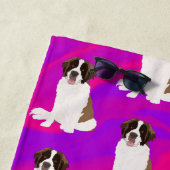 Saint Bernard Strandtuch (Beispiel)