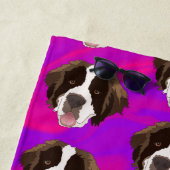 Saint Bernard Strandtuch (Beispiel)