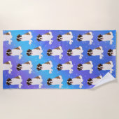 Saint Bernard Strandtuch (Vorderseite)