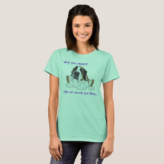 Saint Bernard T-Shirt (Vorne ganz)