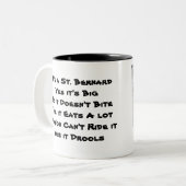 Saint Bernard Tasse (Vorderseite Links)