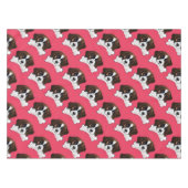 Saint Bernard Tischdecke (Vorderseite (Horizontal))