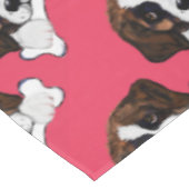 Saint Bernard Tischdecke (Schrägansicht)