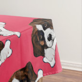 Saint Bernard Tischdecke (Beispiel)