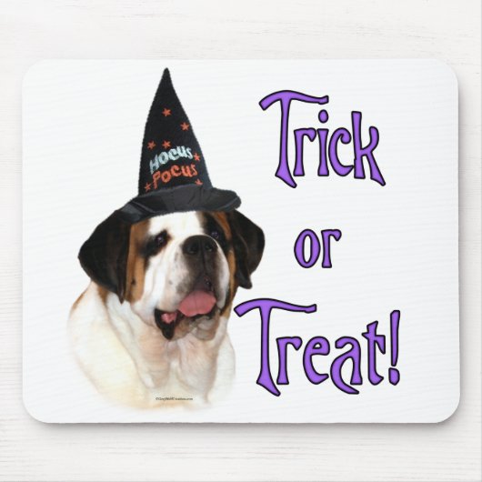 Saint Bernard Trick Mousepad (Vorne)