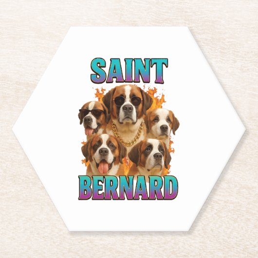 Saint Bernard  Untersetzer (Vorderseite)