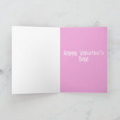 Saint Bernard Valentinstag Dankeskarte (Innenseite)
