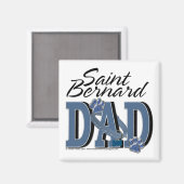 Saint Bernard VATER Magnet (Vorderseite/Rückseite)