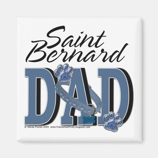 Saint Bernard VATER Magnet (Vorne)