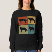 Saint Bernard Vintage 2 Sweatshirt (Vorderseite)