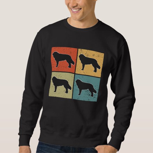 Saint Bernard Vintage 2 Sweatshirt (Vorderseite)