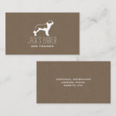 Saint Bernard Visitenkarte (Vorne/Hinten)