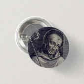 Saint Bernard von Clairvaux Button (Vorne & Hinten)