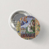 Saint Bernard von Clairvaux Button (Vorne & Hinten)