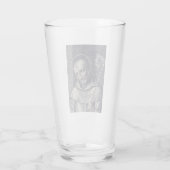 Saint Bernard von Clairvaux Glas (Rückseite)